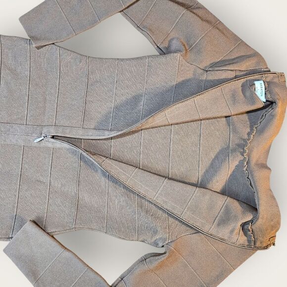 Aritzia Babaton Bandage Erickson Brown Tan Dress - Picture 6 of 15